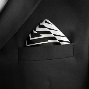 SPIN pocket square, a twist to accessory design.